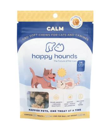 Happy Hounds - Calm Peanut Butter Chews - CBD Chew