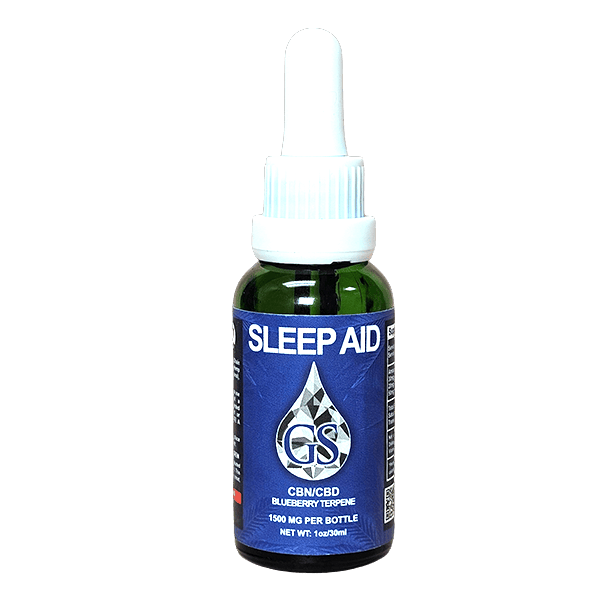 Green Spectrums - Sleep Aid - CBD + CBN Tincture - CBD at Herbal Woodstock