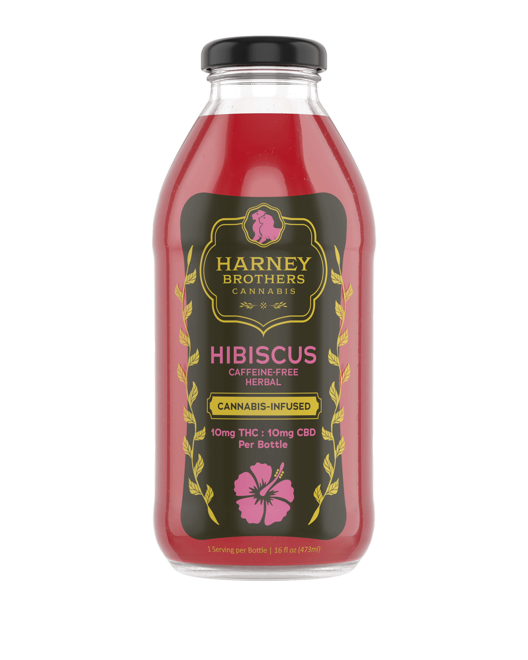 Harney Brothers Cannabis - Hibiscus Refresher - Beverage - 10mg at Herbal Woodstock