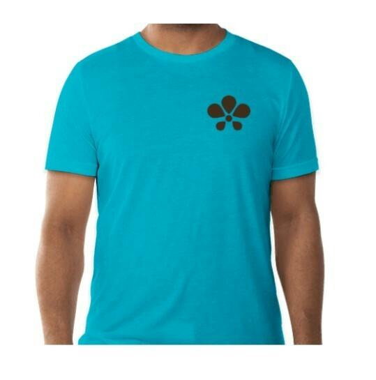 Herbal Woodstock T-shirt- BLUE Large at Herbal Woodstock