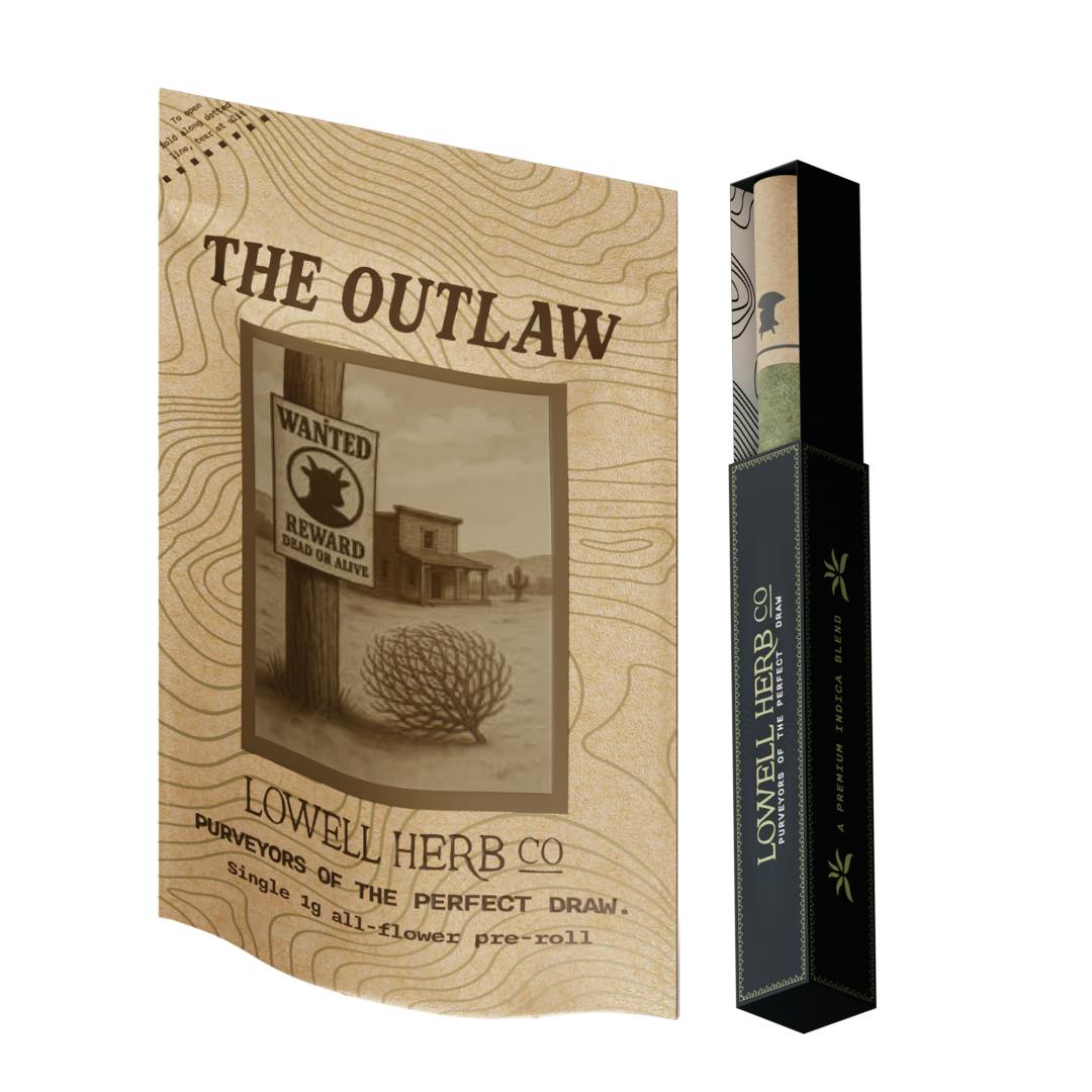 Lowell - Dreamweaver "The Outlaw" - Preroll Single - 1g at Herbal Woodstock