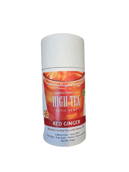 High Tea - Red Ginger Iced Tea - CBD
