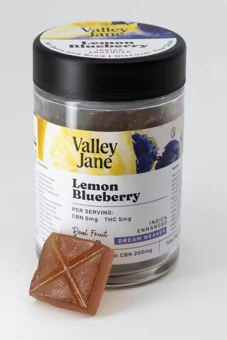 Valley Jane - Dreamweaver (Lemon Blueberry) - Gummies - 100mg