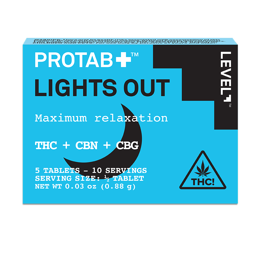 LEVEL - Lights Out Protab Maximum Relaxation - 5pk Tablets - 100mg at Herbal Woodstock