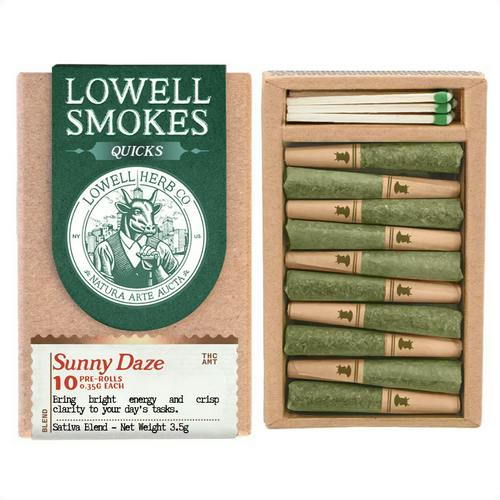 Lowell Herb Co - Sunny Daze - Pre Roll 10 Pack Quicks - 3.5g