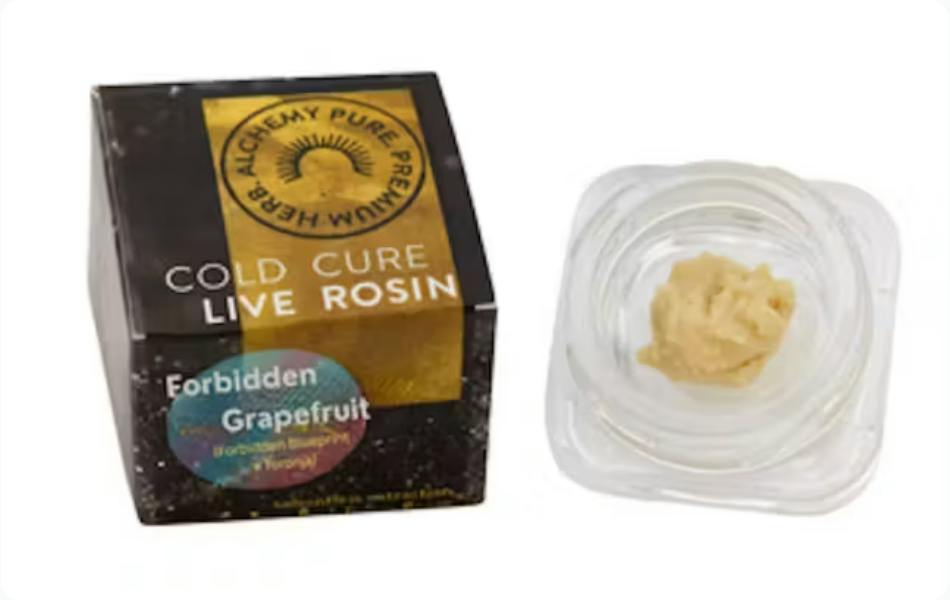 Alchemy Pure - Forbidden Grapefruit - 1g Live Rosin - Concentrate
