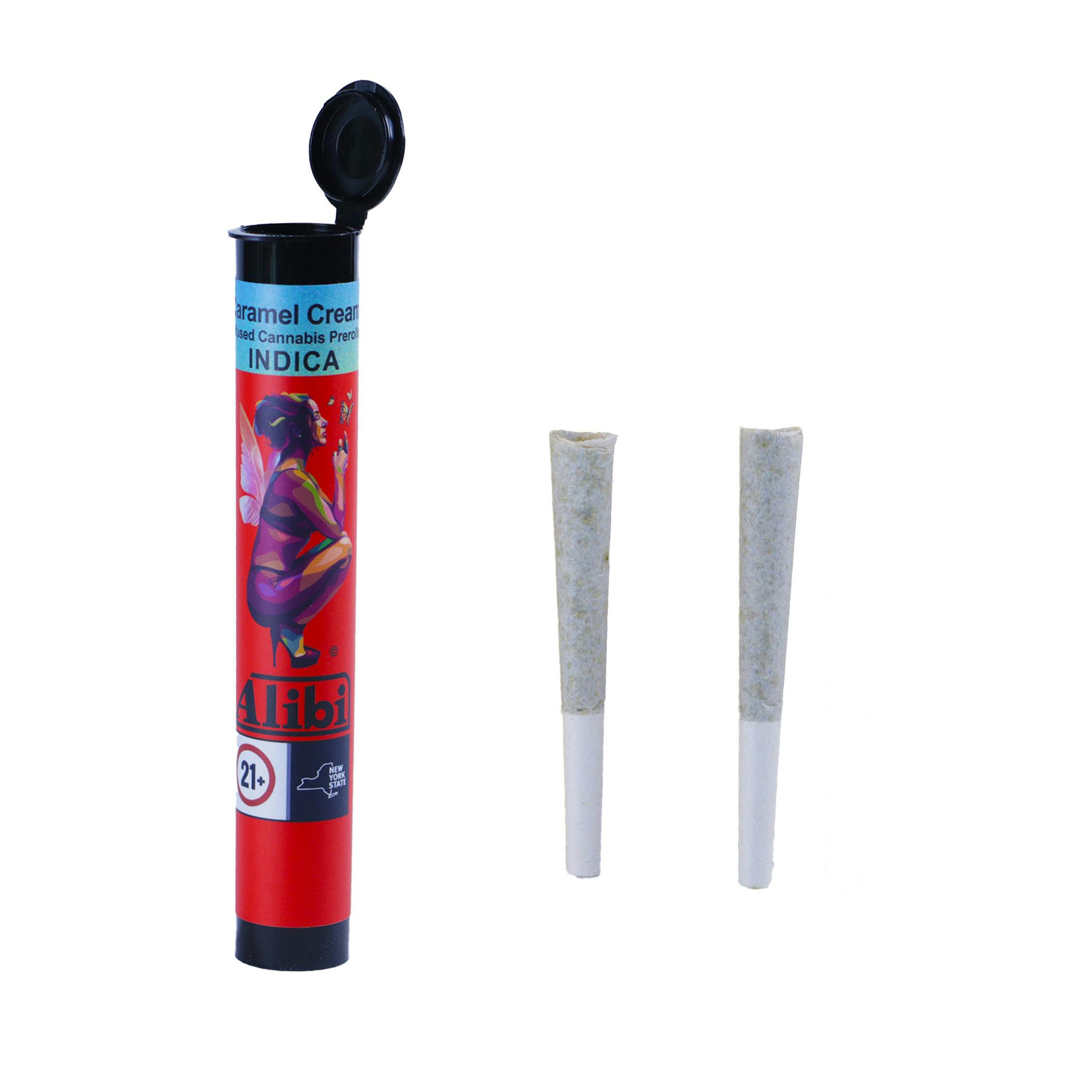 Alibi - Caramel Cream - Infused Preroll 2pk - 1g at Herbal Woodstock