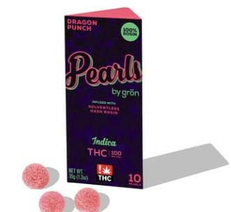 Grön - Dragon Punch Pearls