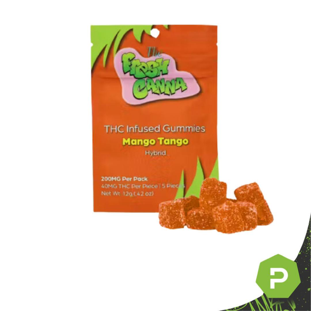 Fresh Canna | 200mg Gummies | Mango Tango