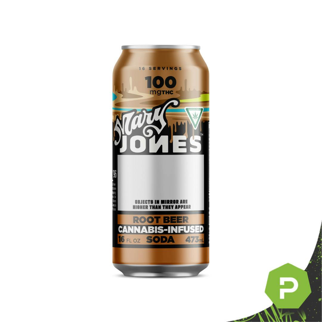 Mary Jones | 100mg Soda | Root Beer