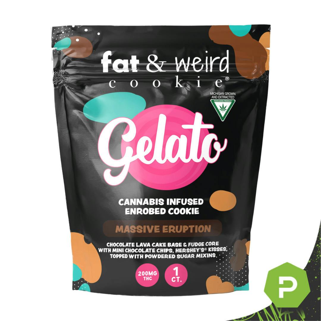 Gelato x Fat & Weird | 200mg Cookie | Massive Eruption