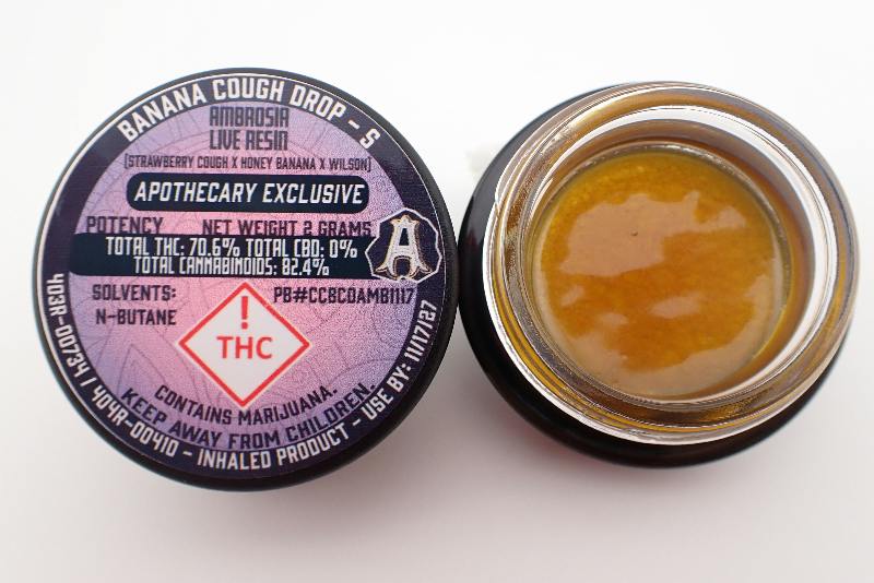 Banana Cough Drop Ambrosia - S 2G