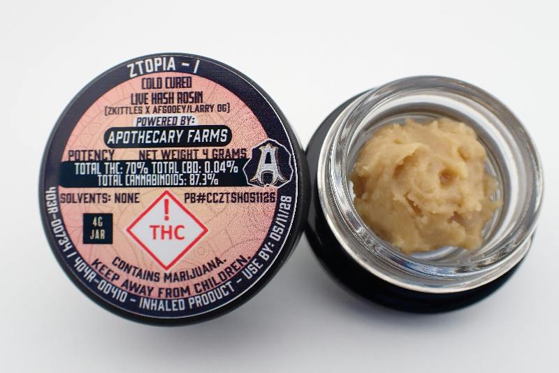 Ztopia Live Hash Rosin Baller - I 4G