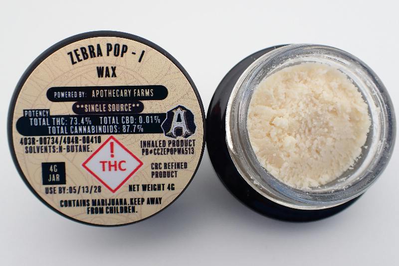 Zebra Pop Wax - I 4G