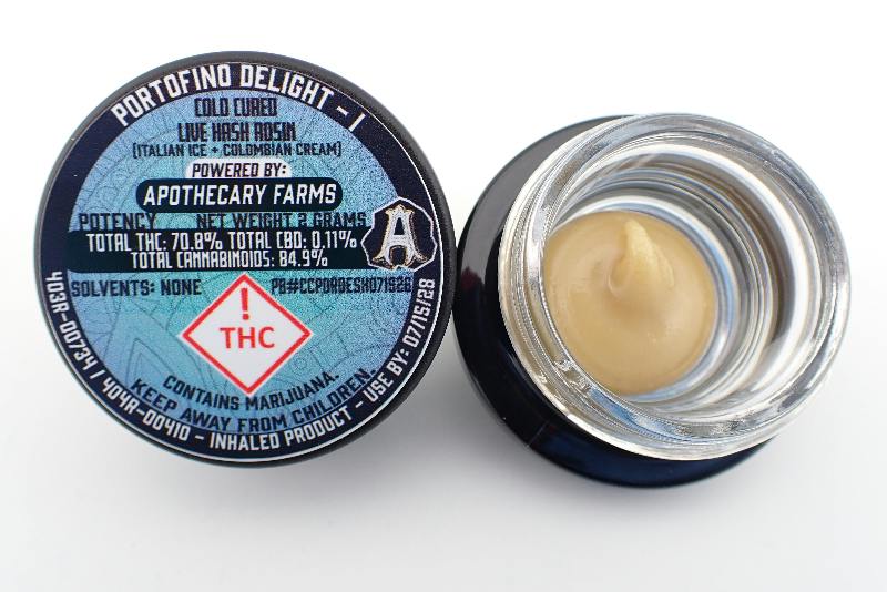 Portofino Delight Live Hash Rosin - I 2G