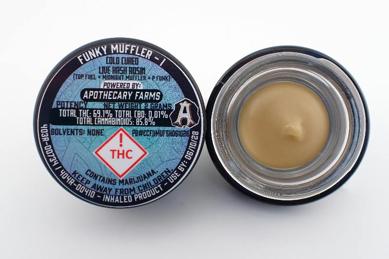 Funky Muffler Live Hash Rosin - I 2G