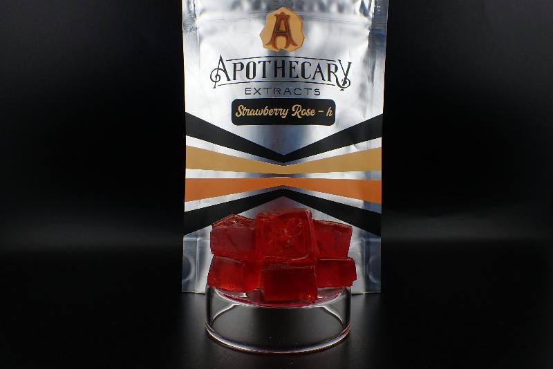Apothecary: Strawberry Rose Rosin Gummy (H)- 100MG