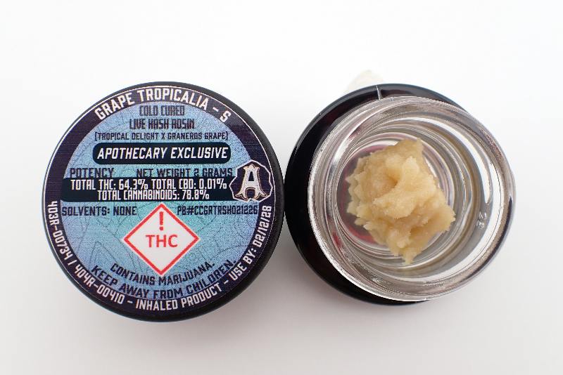 Grape Tropicalia Live Hash Rosin - S 2G