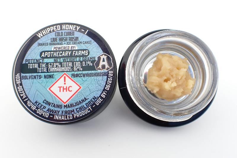 Whipped Honey Live Hash Rosin - I 2G