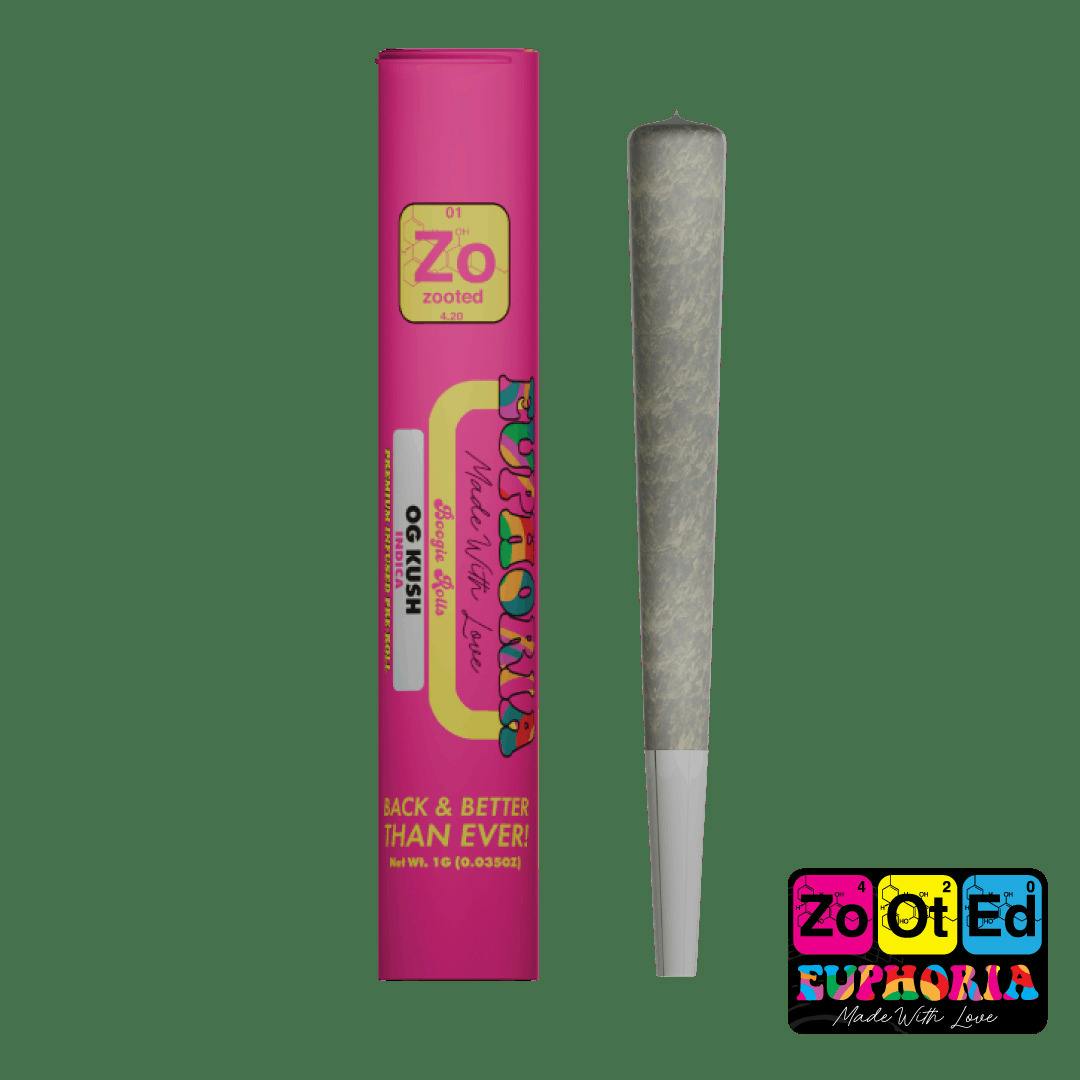 ZOOTED | OG KUSH | PRE ROLL | 1G | INDICA