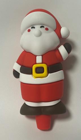 Bamboo Blaze - Silicone Christmas Pipe - Santa