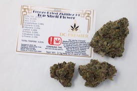 DC Freeze Dried Zkittlez Top Shelf Flower - Hybrid 3.5g