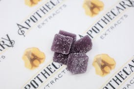 Blackberry Live Hash Rosin Gummy 300mg