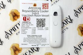 *NEW* Boysenberry Cooler Live Hash Rosin Vessel - Indica 1g