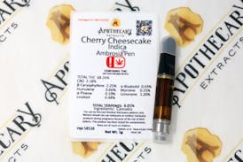 Cherry Cheesecake Live Resin Ambrosia Pen - Indica 1g