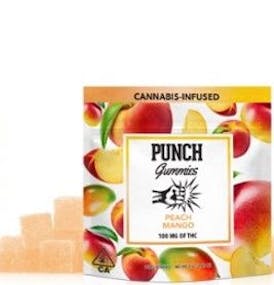 Punch Gummies - 1000mg - Peach Mango