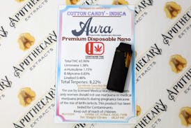 AURA Cotton Candy Distillate Nano Cloud - Indica 1g
