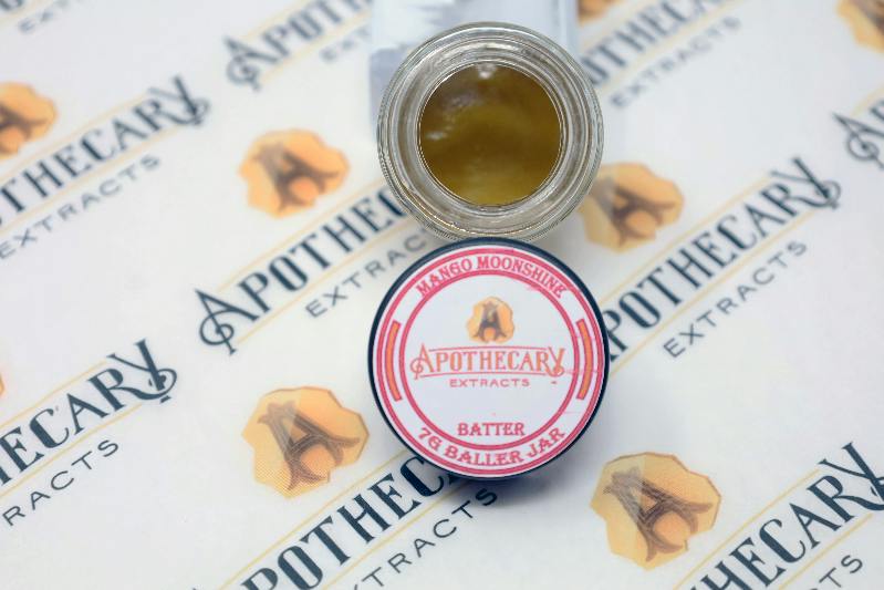 Mango Moonshine Ambrosia Batter Live Resin - Indica 7g