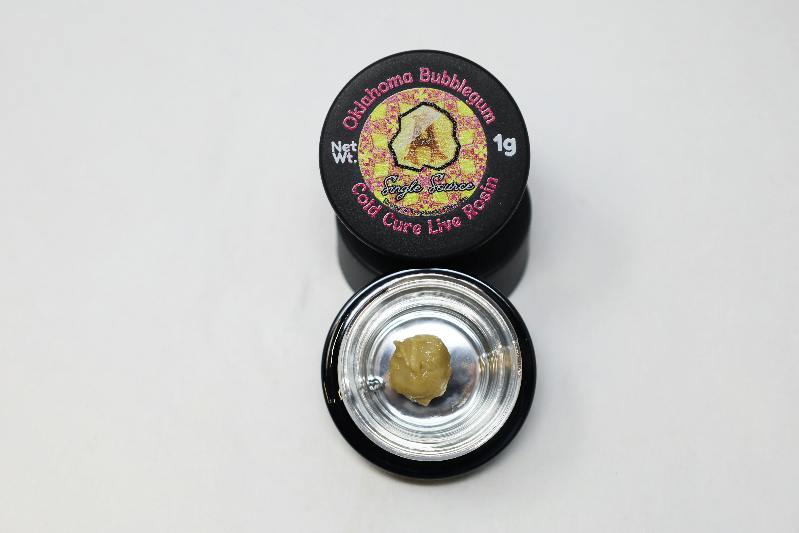 Oklahoma Bubblegum Live Hash Rosin - Sativa 1g