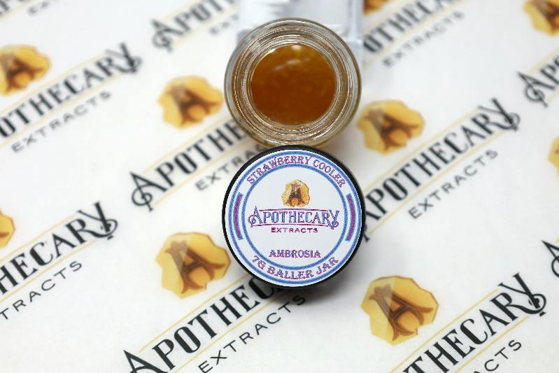 Strawberry Cooler Ambrosia Live Resin - Indica 7g