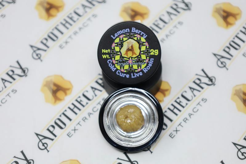 Lemon Berry Live Hash Rosin - Sativa 2g