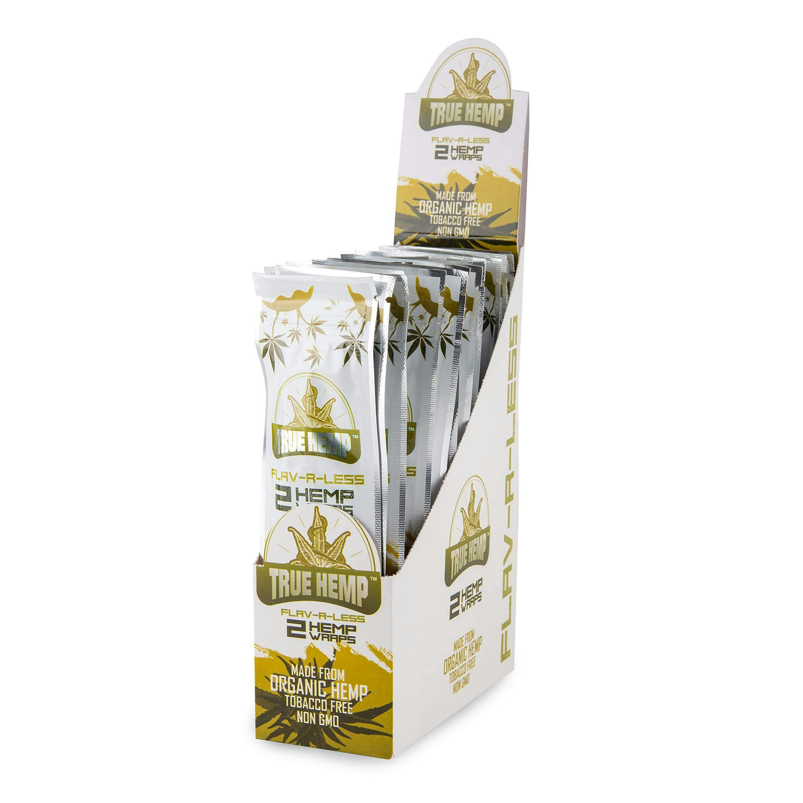 True Hemp - Organic Hemp Wraps - 2pk - Flav-R-Less