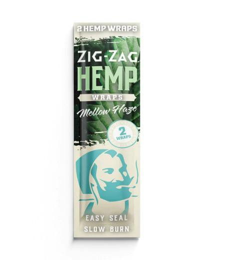 Zig Zag - Hemp Wraps 2pk - Mellow Haze