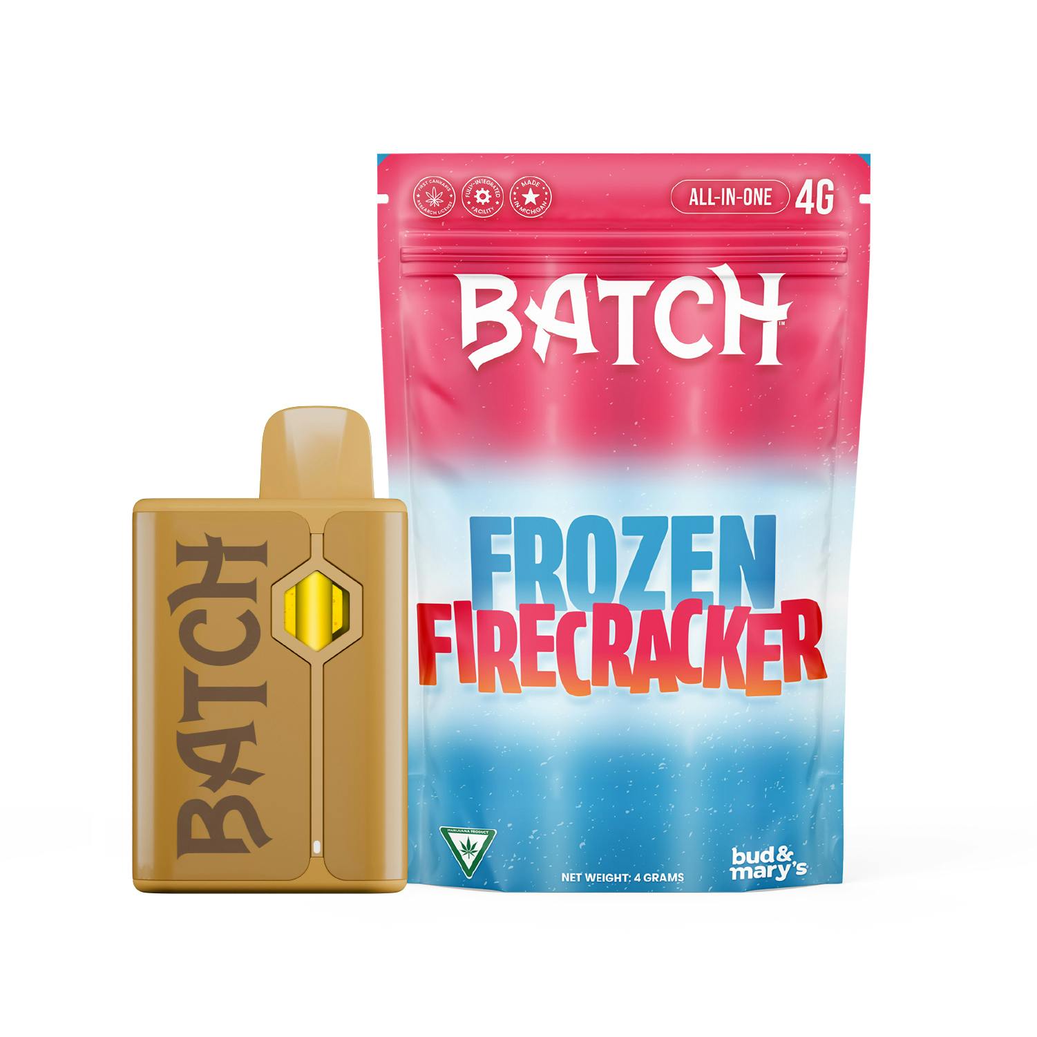 Batch - Disposable 4g - Frozen Firecracker cannabis product