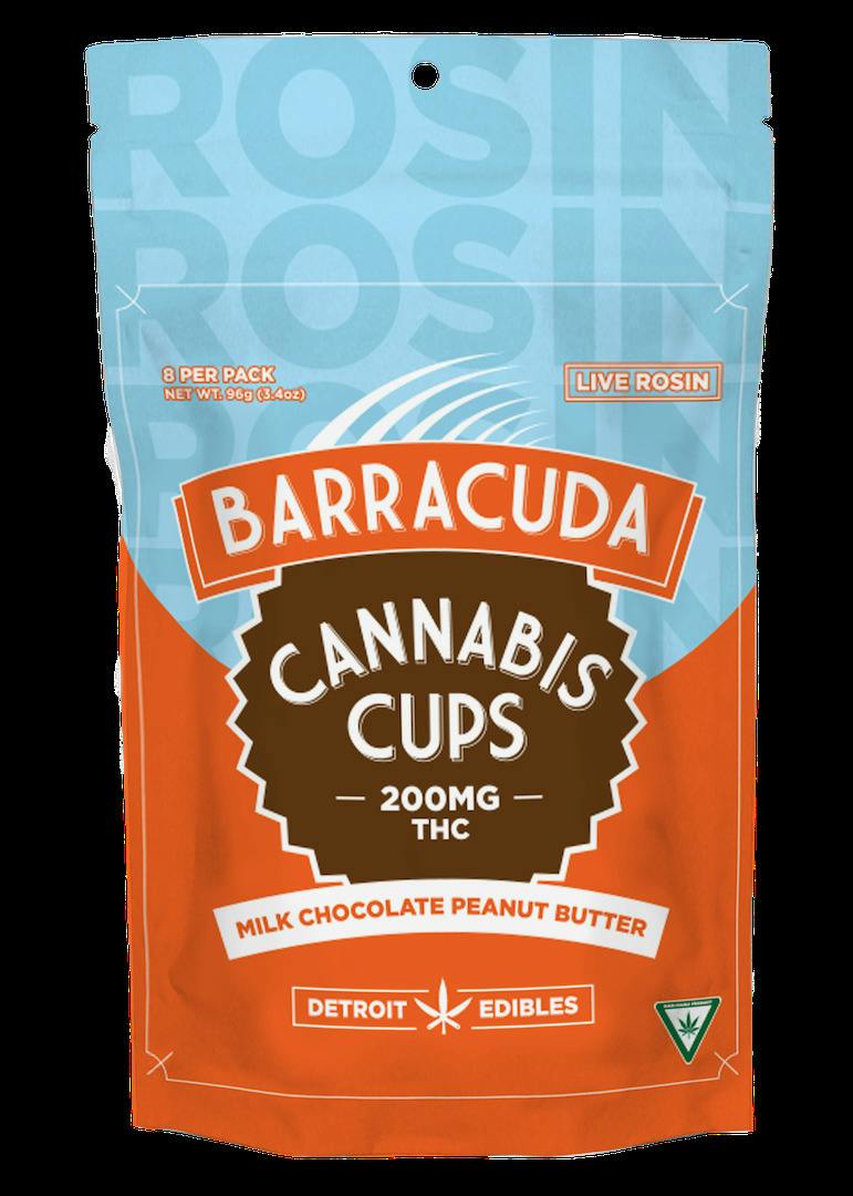 Barracuda Cups - 200mg Rosin - Peanut Butter Milk Chocolate