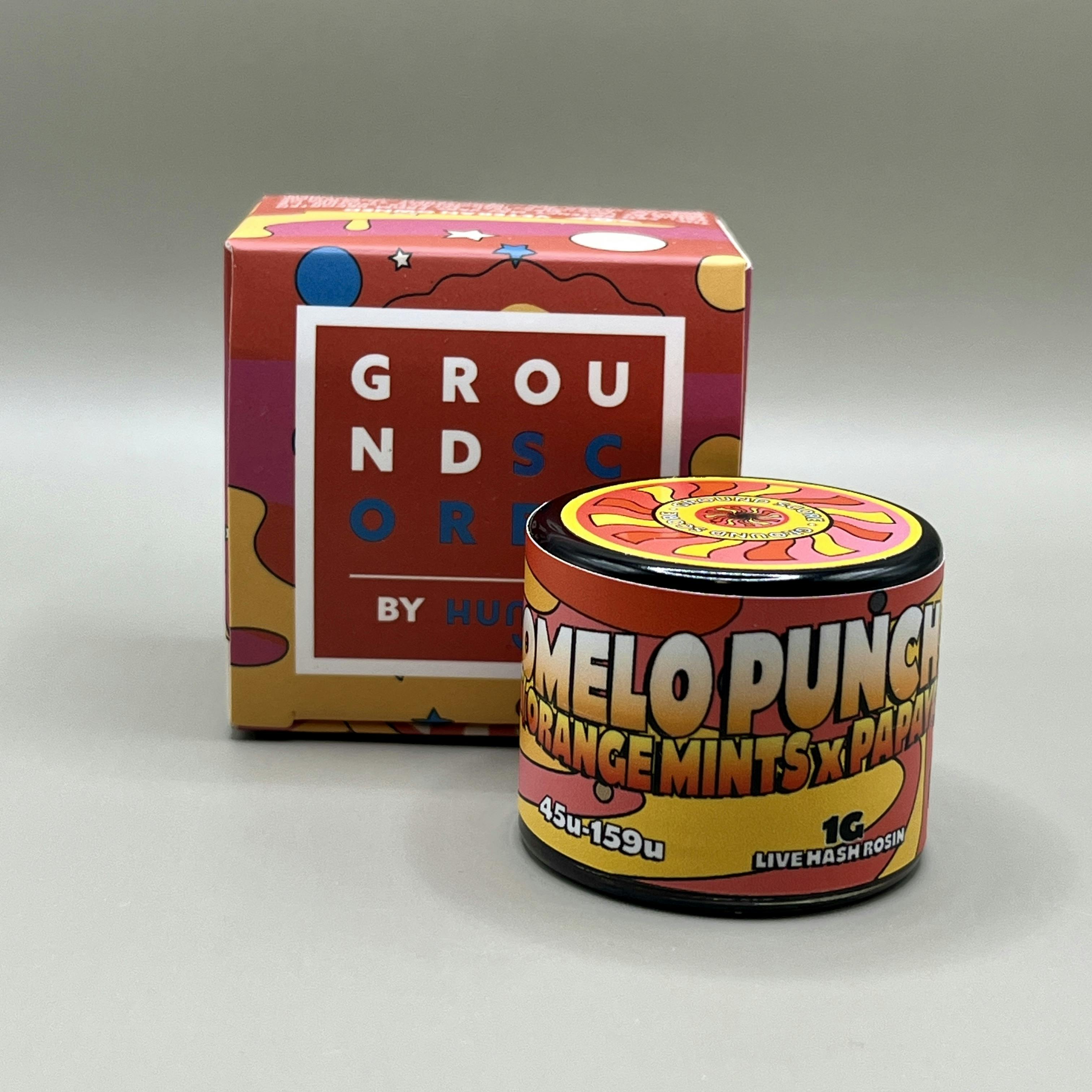 Ground Score - Hash Rosin 1g - Pomelo Punch