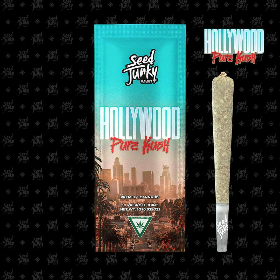 Seed Junky - Pre-roll 1g - Hollywood Pure Kush
