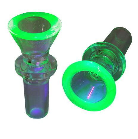UV Reactive Glass Flower Bowl 14mm