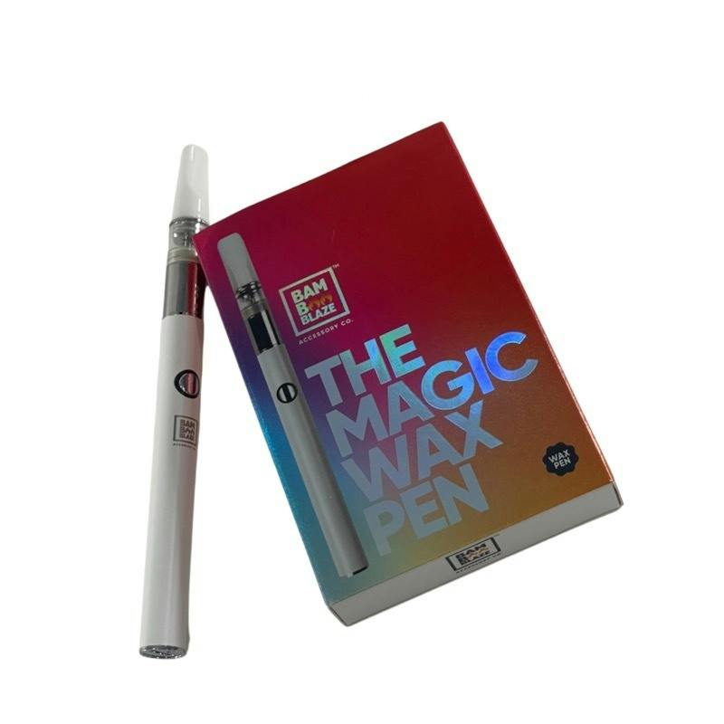Bamboo Blaze - The Magic Wax - White 510 Battery with Attachment