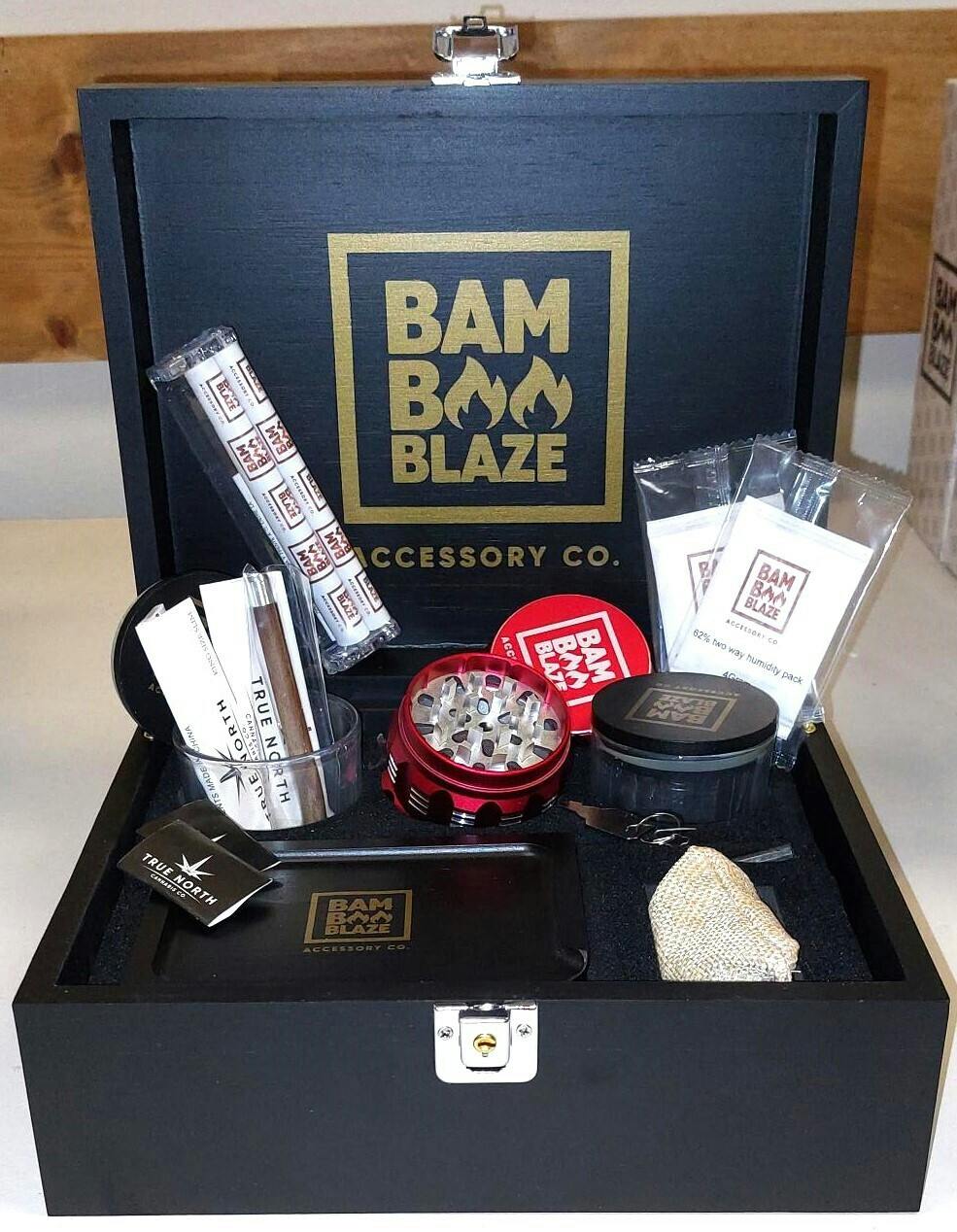 Bamboo Blaze - Stash Box