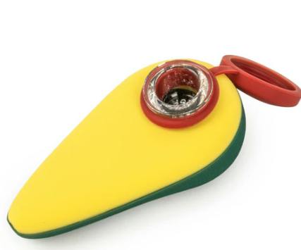 LIT Silicone 4" Avocado Pipe