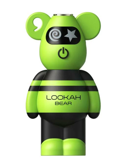 LOOKAH BEAR 510 Vape Battery Green 5/Display