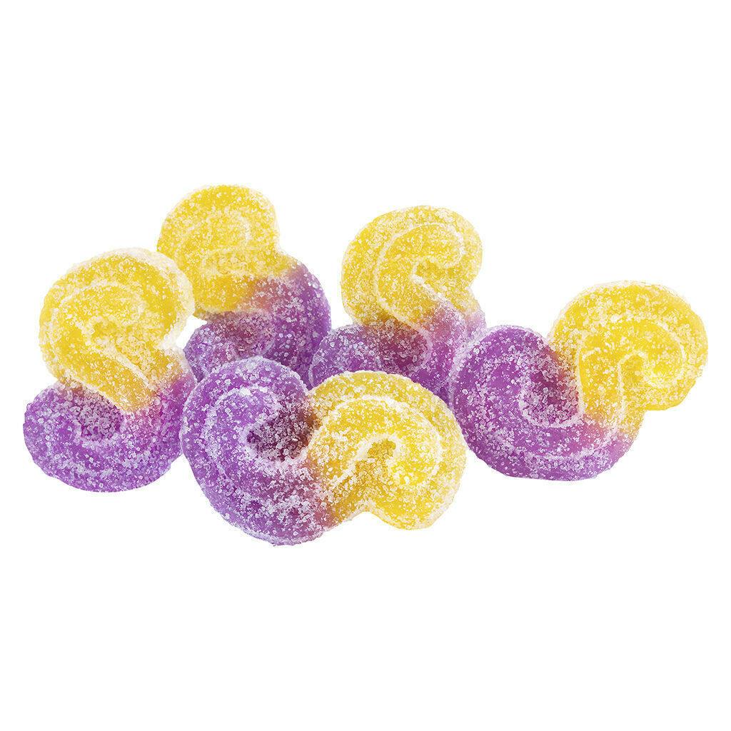 Peach Passionfruit 1:1:1 CBN CBD THC Gummies - Indica - 5 Pack
