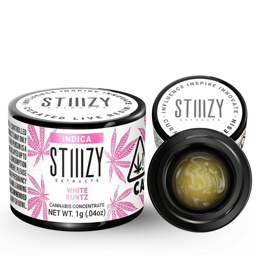 WHITE RUNTZ-INDICA- STIIIZY