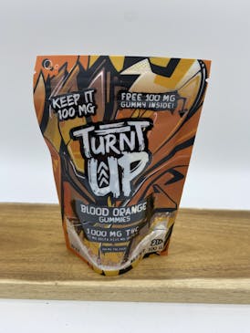 CBD Turnt Up 1000mg D8/D9 3:1 - Blood Orange