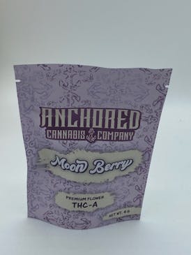 CBD - Anchored 4g THCA Flower - Moon Berry